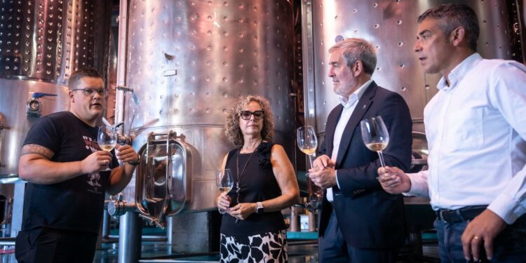 Clavijo apuesta por el enoturismo para generar más valor en el sector primario y diferenciar la oferta turística