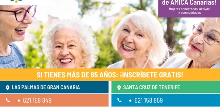 Bienestar Social impulsa AMICA para prevenir la soledad no deseada entre las mujeres mayores de 65 años