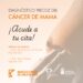 Sanidad resalta la importancia de la detección precoz en el Día Mundial contra el cáncer de mama