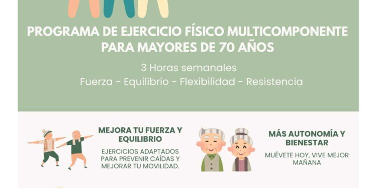 El Área de Salud de La Palma extiende el programa de actividad física entre las personas mayores de Las Breñas