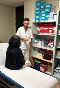 Consulta de pacientes ostomizados del Hospital Universitario de La Palma