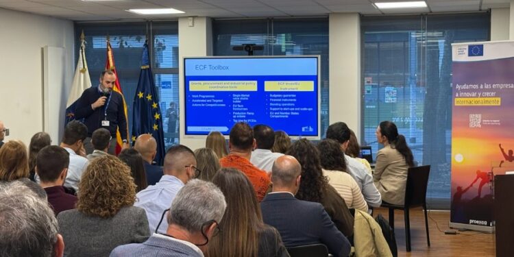 Una veintena de organizaciones canarias conoce en Bruselas herramientas y mecanismos de apoyo empresarial de la UE