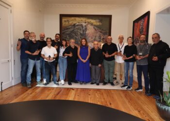 Un momento durante la reunión