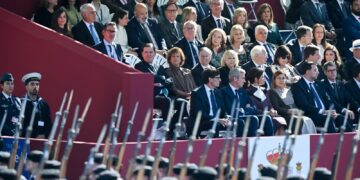 Un momento durante el desfile