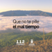 ‘Que no te pille el mal tiempo’, la campaña del 112 Canarias para prevenir los riesgos asociados al otoño