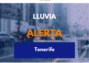 El Gobierno de Canarias actualiza la situación pasando a Alerta por lluvias en Tenerife