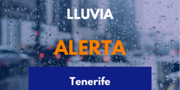 El Gobierno de Canarias actualiza la situación pasando a Alerta por lluvias en Tenerife