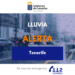 El Gobierno de Canarias actualiza la situación pasando a Alerta por lluvias en Tenerife