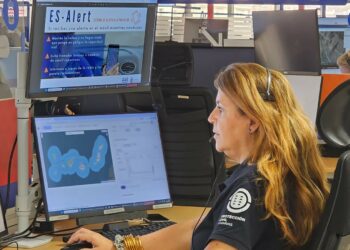 El sistema de aviso a la población en caso de emergencia ES-Alert se prueba el 22 de octubre en la isla de Tenerife