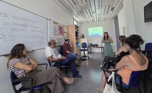 Uno de los talleres de bienestar emocional