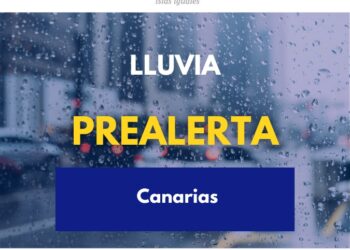 El Gobierno de Canarias actualiza la situación, pasando a prealerta por lluvias en todo el archipiélago