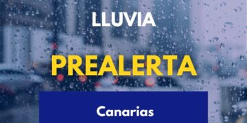 El Gobierno de Canarias actualiza la situación, pasando a prealerta por lluvias en todo el archipiélago